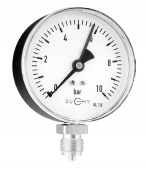 Đồng hồ đo áp suất MR10 63 016; 0bar ... 16bar (Suchy-Đức)